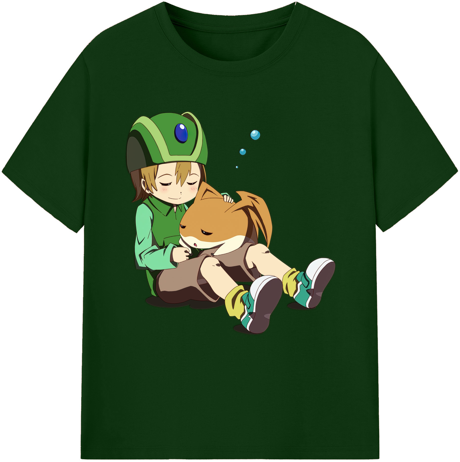 （画像用） Digimon デジタルモンスター/デジモン 綿100％半袖Tシャツ（フロントプリント）